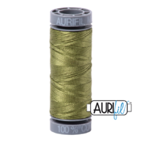 Aurifil 28wt Cotton Mako' 100m Spool - 5016 - Olive Green