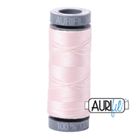 Aurifil 28wt Cotton Mako' 100m Spool - 6723 - Fairy Floss