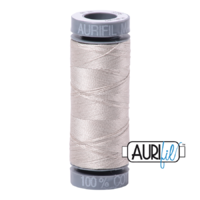 Aurifil 28wt Cotton Mako' 100m Spool - 6725 - Moondust