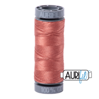 Aurifil 28wt Cotton Mako' 100m Spool - 6728 - Cinnabar