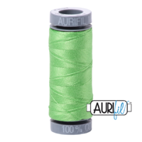 Aurifil 28wt Cotton Mako' 100m Spool - 6737 - Shamrock Green