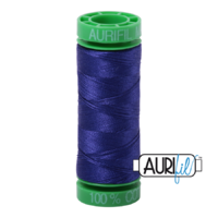 Aurifil 40wt Cotton Mako' 150m Spool - 1200 - Blue Violet