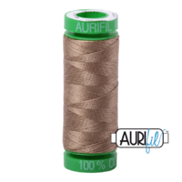 Aurifil 40wt Cotton Mako' 150m Spool - 2370 - Sandstone