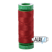 Aurifil 40wt Cotton Mako' 150m Spool - 2395 - Pumpkin Spice