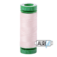 Aurifil 40wt Cotton Mako' 150m Spool - 2405 - Oyster