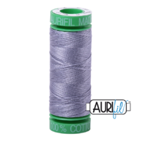 Aurifil 40wt Cotton Mako' 150m Spool - 2524 - Grey Violet