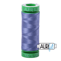 Aurifil 40wt Cotton Mako' 150m Spool - 2525 - Dusty Blue Violet