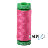 Aurifil 40wt Cotton Mako' 150m Spool - 2530 - Blossom Pink