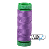 Aurifil 40wt Cotton Mako' 150m Spool - 2540 - Medium Lavender
