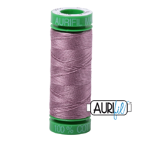 Aurifil 40wt Cotton Mako' 150m Spool - 2566 - Wisteria