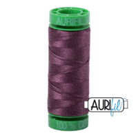 Aurifil 40wt Cotton Mako' 150m Spool - 2568 - Mulberry