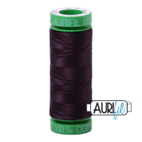 Aurifil 40wt Cotton Mako' 150m Spool - 2570 - Aubergine