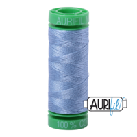 Aurifil 40wt Cotton Mako' 150m Spool - 2720 - Light Delft Blue