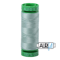 Aurifil 40wt Cotton Mako' 150m Spool - 2845 - Light Juniper