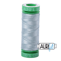 Aurifil 40wt Cotton Mako' 150m Spool - 2847 - Bright Grey Blue