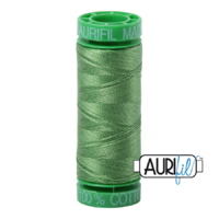 Aurifil 40wt Cotton Mako' 150m Spool - 2884 - Green Yellow