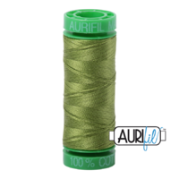 Aurifil 40wt Cotton Mako' 150m Spool - 2888 - Fern Green