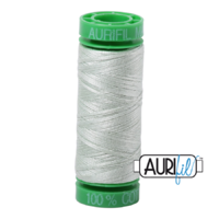 Aurifil 40wt Cotton Mako' 150m Spool - 2912 - Platinum