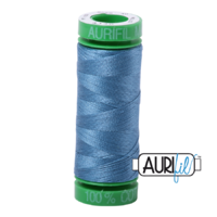 Aurifil 40wt Cotton Mako' 150m Spool - 4140 - Wedgewood