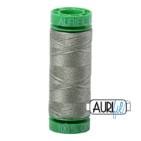 Aurifil 40wt Cotton Mako' 150m Spool - 5019 - Military Green