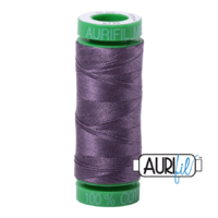 Aurifil 40wt Cotton Mako' 150m Spool - 6735 - Plumtastic
