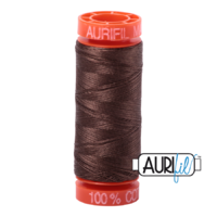 Aurifil 50wt Cotton Mako' 200m Spool - 1140 - Bark