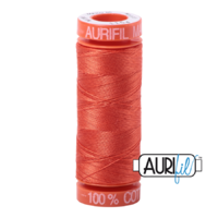 Aurifil 50wt Cotton Mako' 200m Spool - 1154 - Dusty Orange