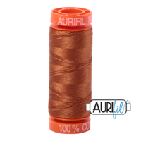 Aurifil 50wt Cotton Mako' 200m Spool - 2155 - Cinnamon