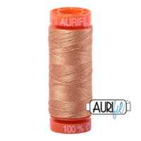 Aurifil 50wt Cotton Mako' 200m Spool - 2320 - Light Toast
