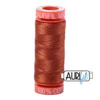 Aurifil 50wt Cotton Mako' 200m Spool - 2390 - Cinnamon Toast