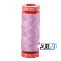 Aurifil 50wt Cotton Mako' 200m Spool - 2515 - Light Orchid