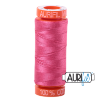 Aurifil 50wt Cotton Mako' 200m Spool - 2530 - Blossom Pink