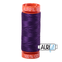 Aurifil 50wt Cotton Mako' 200m Spool - 2545 - Medium Purple