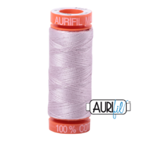 Aurifil 50wt Cotton Mako' 200m Spool - 2564 - Pale Lilac