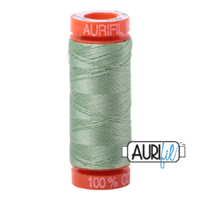 Aurifil 50wt Cotton Mako' 200m Spool - 2840 - Loden Green