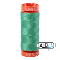 Aurifil 50wt Cotton Mako' 200m Spool - 2860 - Light Emerald