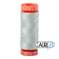 Aurifil 50wt Cotton Mako' 200m Spool - 2912 - Platinum