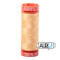 Aurifil 50wt Cotton Mako' 200m Spool - 3920 - Golden Glow