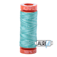 Aurifil 50wt Cotton Mako' 200m Spool - 4654 - Turquoise Foam