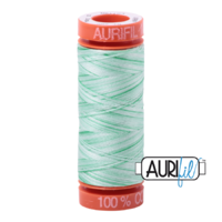 Aurifil 50wt Cotton Mako' 200m Spool - 4661 - Mint Julep