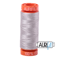 Aurifil 50wt Cotton Mako' 200m Spool - 6727 - Xanadu
