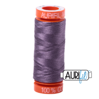 Aurifil 50wt Cotton Mako' 200m Spool - 6735 - Plumtastic