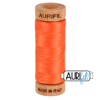 Aurifil 80wt Cotton Mako' 280m Spool - 1154 - Dusty Orange