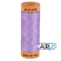 Aurifil 80wt Cotton Mako' 280m Spool - 2520 - Violet