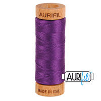 Aurifil 80wt Cotton Mako' 280m Spool - 2545 - Medium Purple