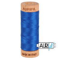 Aurifil 80wt Cotton Mako' 280m Spool - 2740 - Dark Cobalt