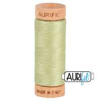 Aurifil 80wt Cotton Mako' 280m Spool - 2886 - Light Avocado