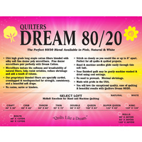Natural 80/20 Cotton/Poly Blend Twin