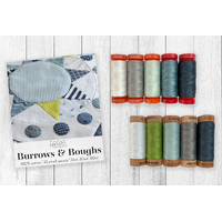 Burrows & Boughs (10 small spools) by Jen Kingwell - Aurifil Designer Collection