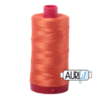 Aurifil 12wt Cotton Mako' 325m Spool - 1154 - Dusty Orange